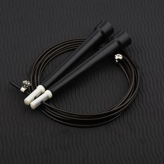 1pcs Speed Jumping Rope Steel Wire Durable Fast Jump Rope Cable Sport Exercise Workout Equipments Home Gym