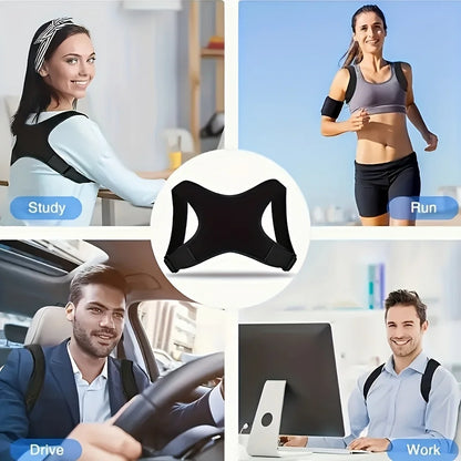PostureFlex™ – Adjustable Back & Posture Corrector