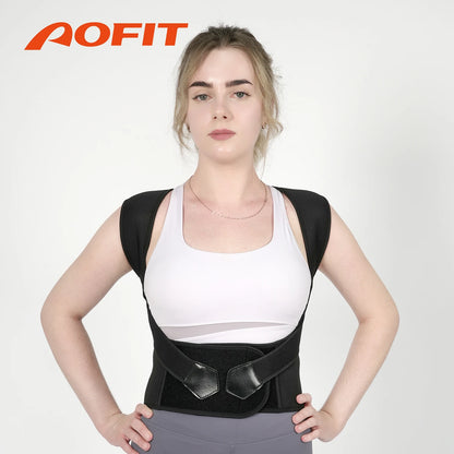 Correcteur de Posture Ajustable - Maintien du Dos et des Epaules