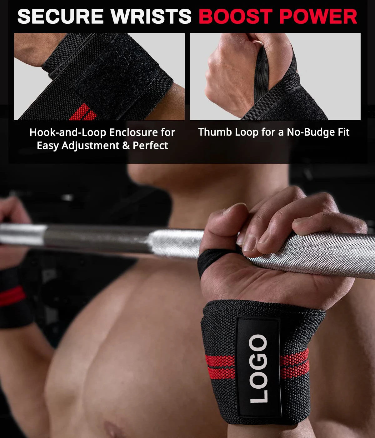 GripFlex™ Training Gloves – Maximum Grip & Wrist Support