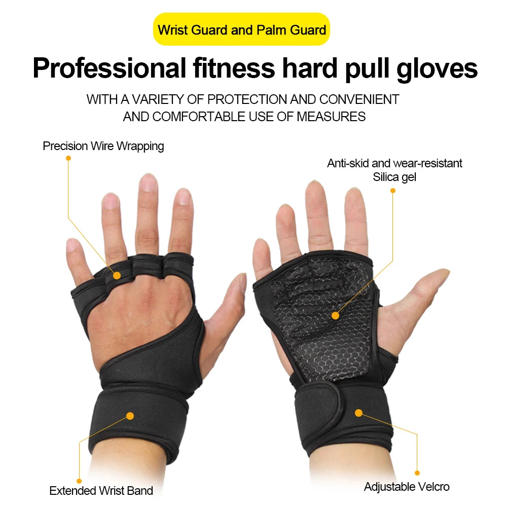GripFlex™ Training Gloves – Maximum Grip & Wrist Support