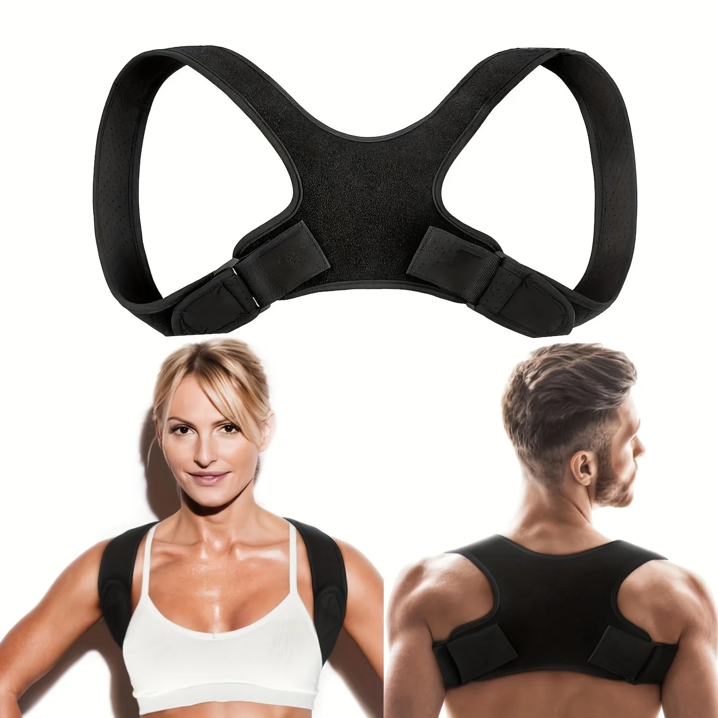 PostureFlex™ – Adjustable Back & Posture Corrector