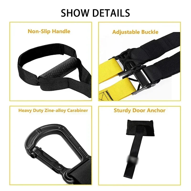 PowerStrap™ Suspension Trainer – Full Body Training Anywhere