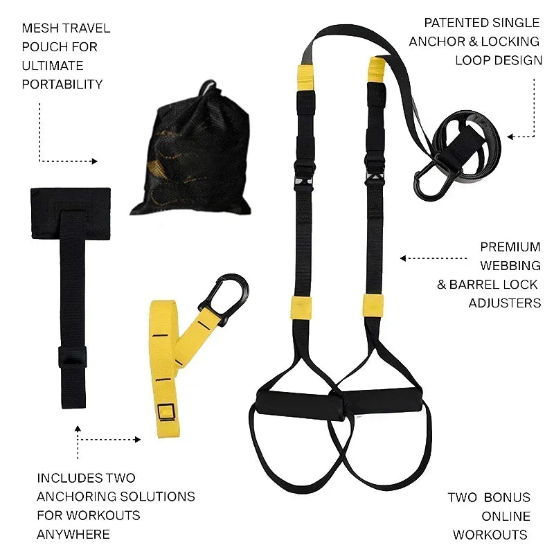 PowerStrap™ Suspension Trainer – Full Body Training Anywhere