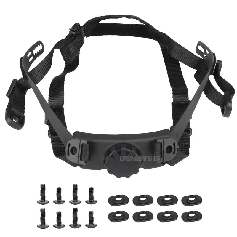 Helmet Inner Suspension System Shooting Hunting CS Helmets Adjustable Head Lock Strap Accessories for FAST SF HIGH CUT HELMET