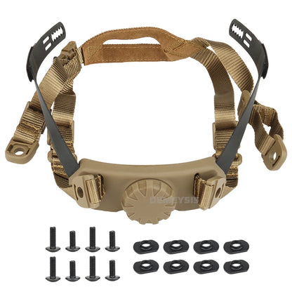 Helmet Inner Suspension System Shooting Hunting CS Helmets Adjustable Head Lock Strap Accessories for FAST SF HIGH CUT HELMET