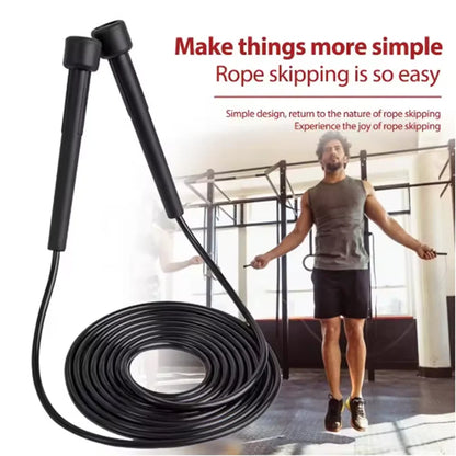 1PC 2.8M Speed Jump Rope Professional Adult Children Gym PVC Jumping Rope Adjustable Fitness Equipment Muscle Boxing Training