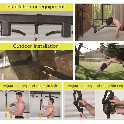 PowerStrap™ Suspension Trainer – Full Body Training Anywhere